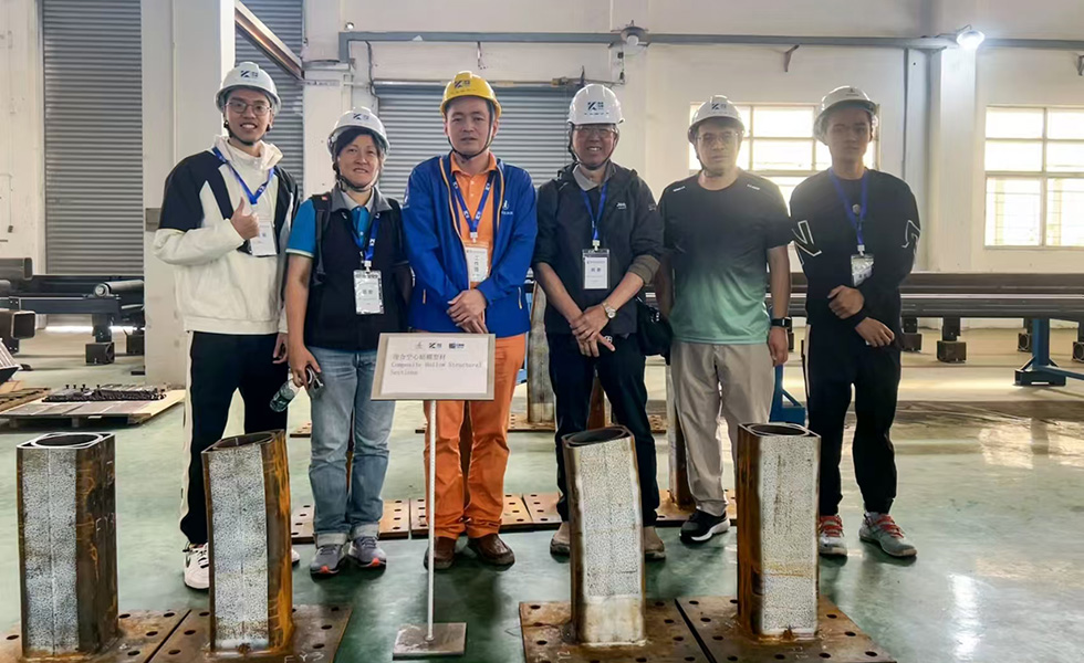香港工程師學會土木分會參觀煌港特鋼工廠